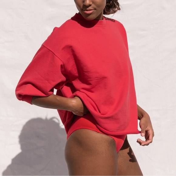 Left On Friday Red Sweatshirt - Picture 5 of 5